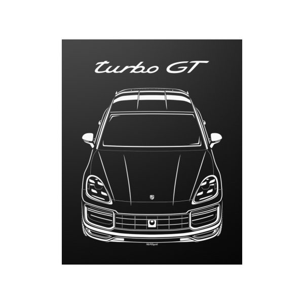Porsche Cayenne Turbo GT 9YA Poster 16 x 20 inch by Auto Art Apparel