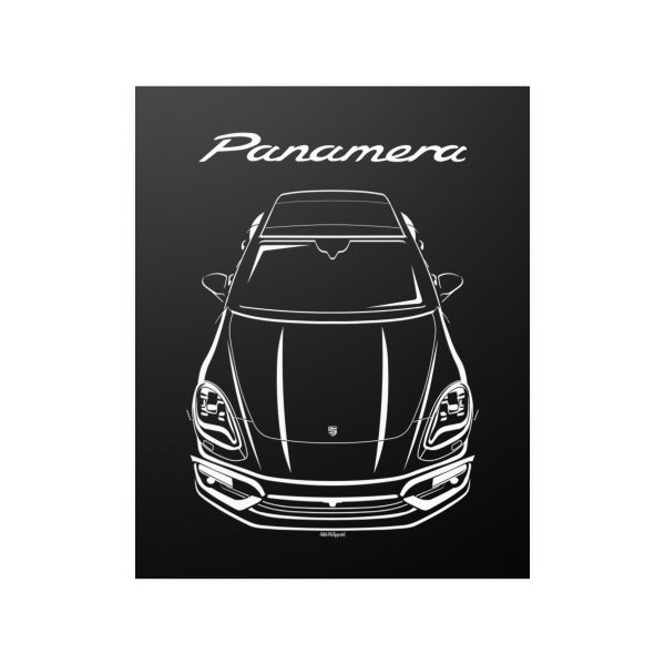 Porsche Panamera 2017-2020 Poster 16 x 20 inch by Auto Art Apparel