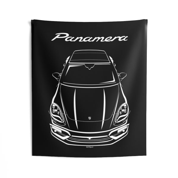 Porsche Panamera 2017-2020 Tapestry 50 x 60 inch by Auto Art Apparel