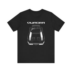 Quadra Turbo R T-shirt Black by Auto Art Apparel