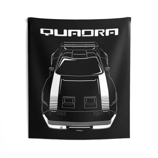 Quadra Turbo R Tapestry 50 x 60 inch by Auto Art Apparel