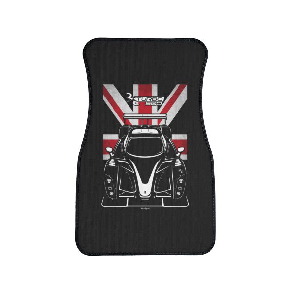 Radical RXC Turbo Car Mat - UK Flag Floor Mats Front Carpet Floor Mats by Auto Art Apparel