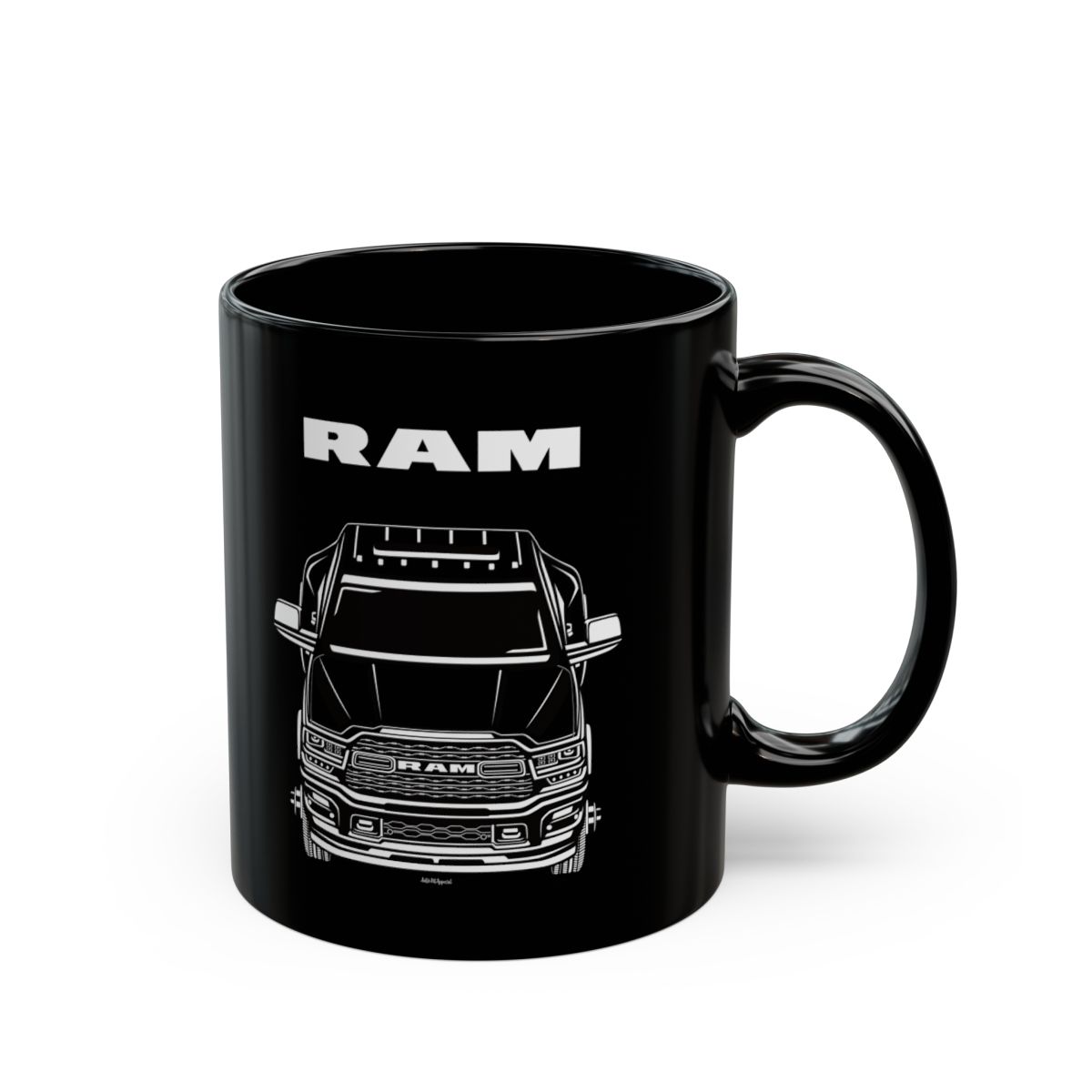 Ram 3500 HD 2019-2023 Mug 11 oz by Auto Art Apparel