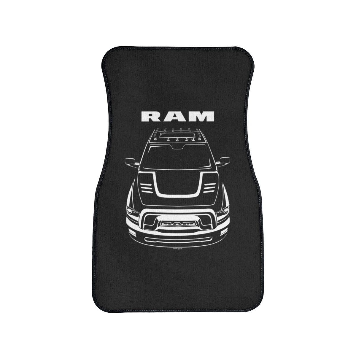 RAM Power Wagon 2017-2018 Car Mat Front Carpet Floor Mats by Auto Art Apparel