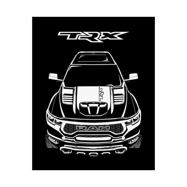RAM Rebel TRX 2021-2024 Poster 16 x 20 inch by Auto Art Apparel