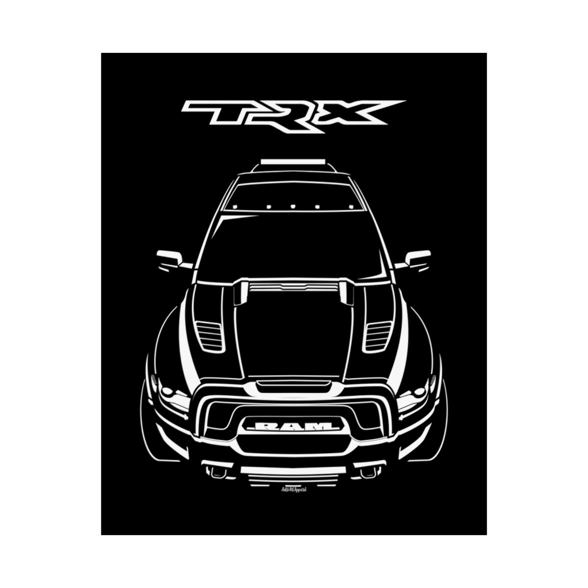 RAM Rebel TRX Poster 16 x 20 inch by Auto Art Apparel