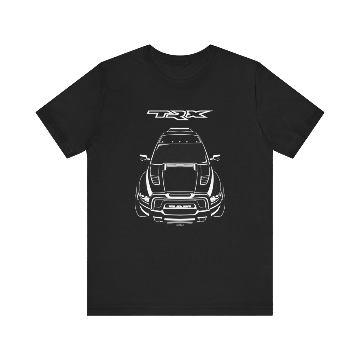 RAM Rebel TRX T-shirt Black by Auto Art Apparel