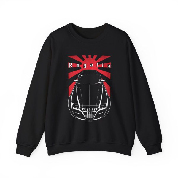Regalia 723 Quartz Sweatshirt - JDM Crewneck Black by Auto Art Apparel