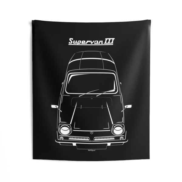 Reliant Supervan III Tapestry 50 x 60 inch by Auto Art Apparel