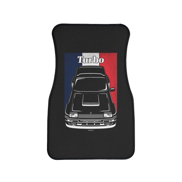 Renault 5 Turbo 1980-1986 Car Mat - France Flag Floor Mats Front Carpet Floor Mats by Auto Art Apparel
