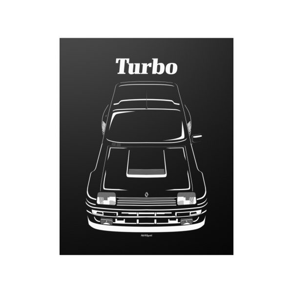 Renault 5 Turbo 1980-1986 Poster 16 x 20 inch by Auto Art Apparel
