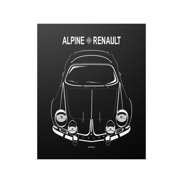 Renault Alpine A110 1600S Poster 16 x 20 inch by Auto Art Apparel
