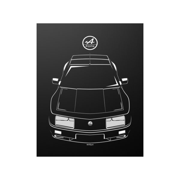 Renault Alpine GTA Le Mans Poster 16 x 20 inch by Auto Art Apparel