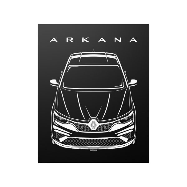 Renault Arkana Poster 16 x 20 inch by Auto Art Apparel
