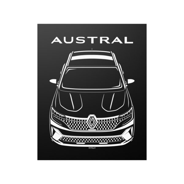 Renault Austral Poster 16 x 20 inch by Auto Art Apparel