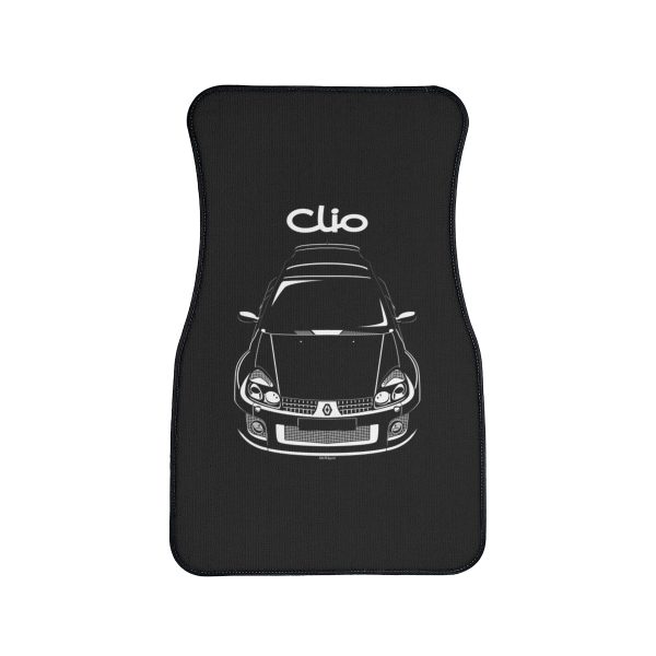 Renault Clio V6 Sport Car Mat Front Carpet Floor Mats by Auto Art Apparel