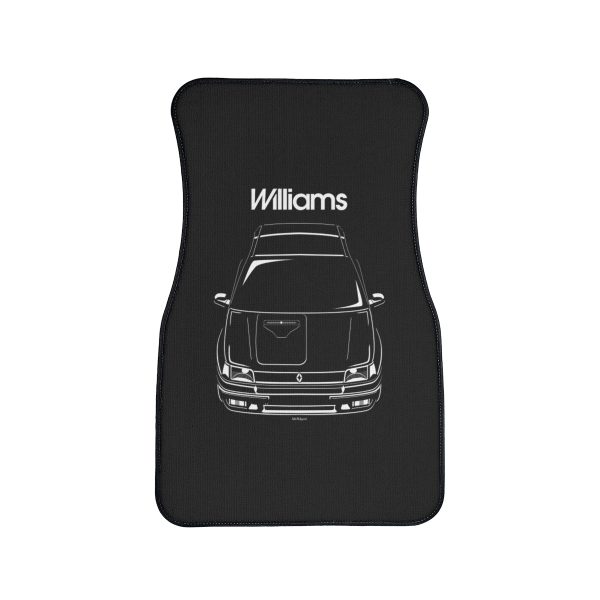 Renault Clio Willams Car Mat Front Carpet Floor Mats by Auto Art Apparel
