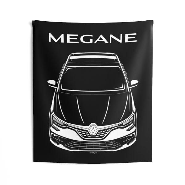 Renault Megane 2021-2024 Tapestry 50 x 60 inch by Auto Art Apparel