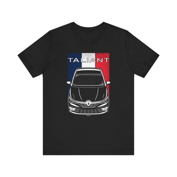 Renault Taliant T-shirt - France Flag Shirt Black by Auto Art Apparel