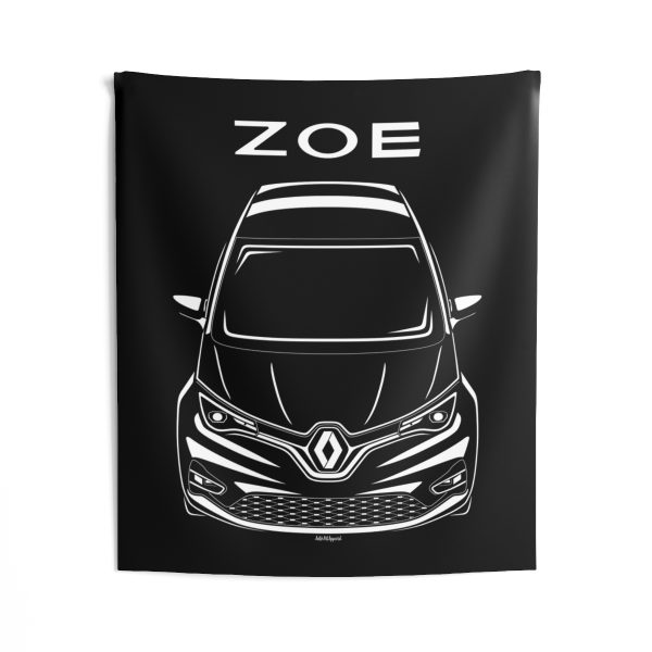 Renault Zoe 2020-2024 Tapestry 50 x 60 inch by Auto Art Apparel