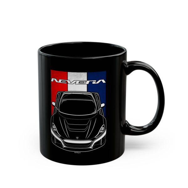 Rimac Nevera Mug - Croatia Flag Coffee Mug 11 oz by Auto Art Apparel