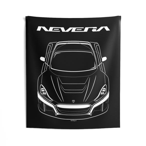 Rimac Nevera Tapestry 50 x 60 inch by Auto Art Apparel