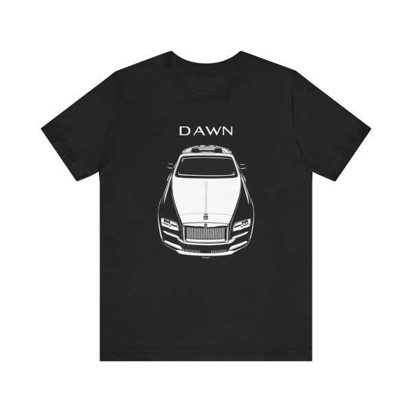 Rolls Royce Dawn T-shirt Black by Auto Art Apparel