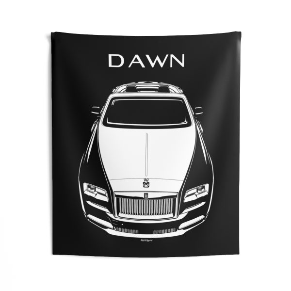 Rolls Royce Dawn Tapestry 50 x 60 inch by Auto Art Apparel