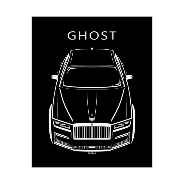 Rolls Royce Ghost 2021-2024 Poster 16 x 20 inch by Auto Art Apparel