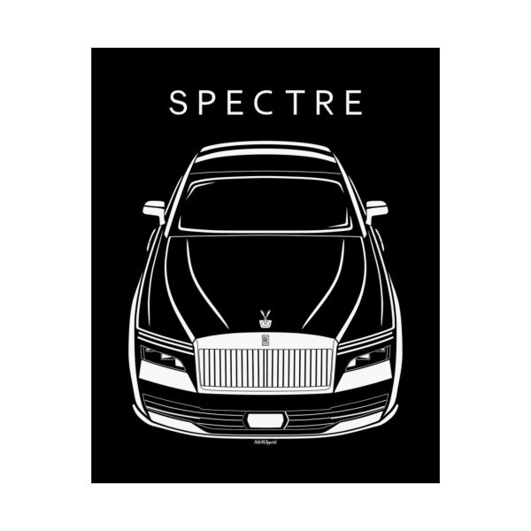 Rolls Royce Spectre Poster 16 x 20 inch by Auto Art Apparel