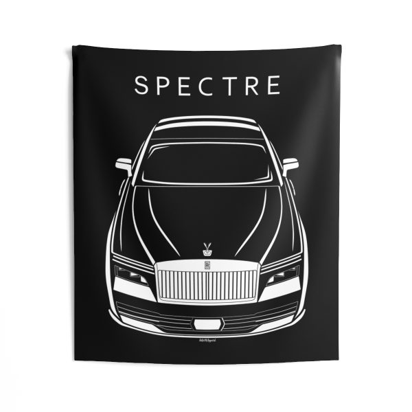 Rolls Royce Spectre Tapestry 50 x 60 inch by Auto Art Apparel