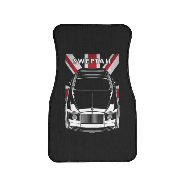 Rolls Royce Sweptail Car Mat - UK Flag Floor Mats Front Carpet Floor Mats by Auto Art Apparel