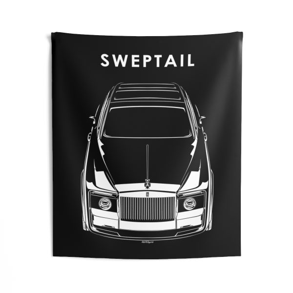 Rolls Royce Sweptail Tapestry 50 x 60 inch by Auto Art Apparel