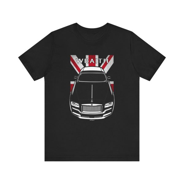 Rolls Royce Wraith T-shirt - UK Flag Shirt by Auto Art Apparel