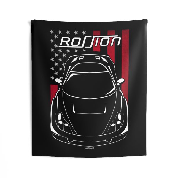 Rossion Q1 Tapestry - US Flag Wall Art 50 x 60 inch by Auto Art Apparel