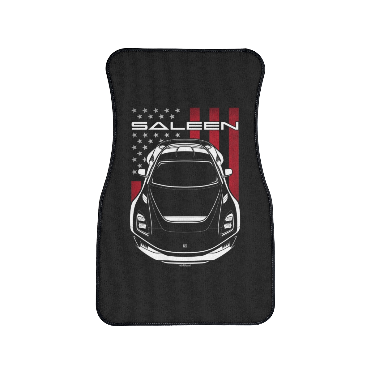 Saleen S1 2018 Car Mat - US Flag Floor Mats Front Carpet Floor Mats by Auto Art Apparel