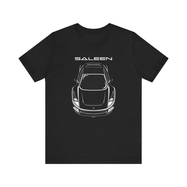 Saleen S5S Raptor T-shirt Black by Auto Art Apparel