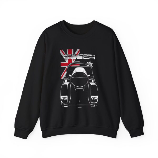 Schuppan 962CR Sweatshirt - Australia Flag Crewneck Black by Auto Art Apparel