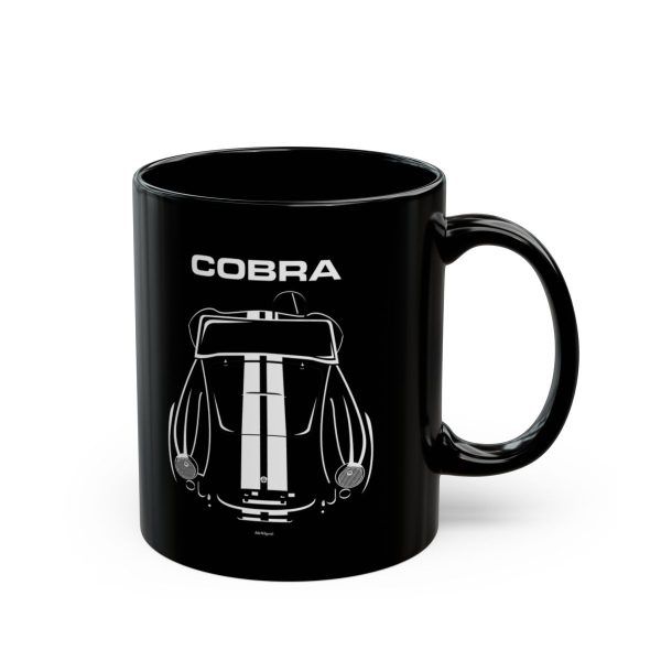 Shelby AC Cobra 427 White Stripes Mug 11 oz by Auto Art Apparel