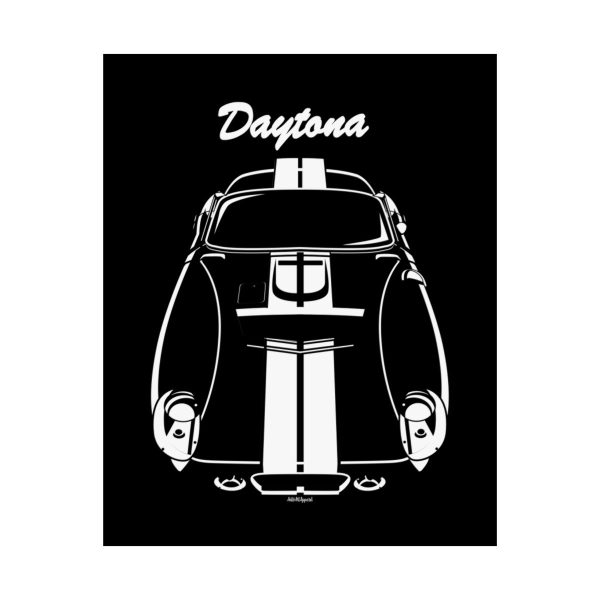 Shelby Cobra Daytona Coupe Poster 16 x 20 inch by Auto Art Apparel