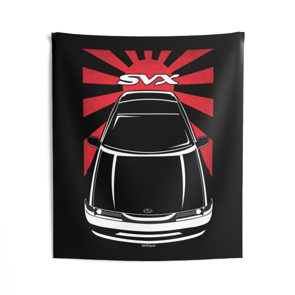 Subaru Alcyone SVX 1992-1997 Tapestry - JDM Wall Art 50 x 60 inch by Auto Art Apparel