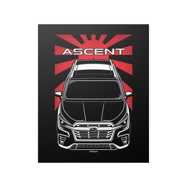Subaru Ascent 2023-2024 Poster - JDM Print 16 x 20 inch by Auto Art Apparel