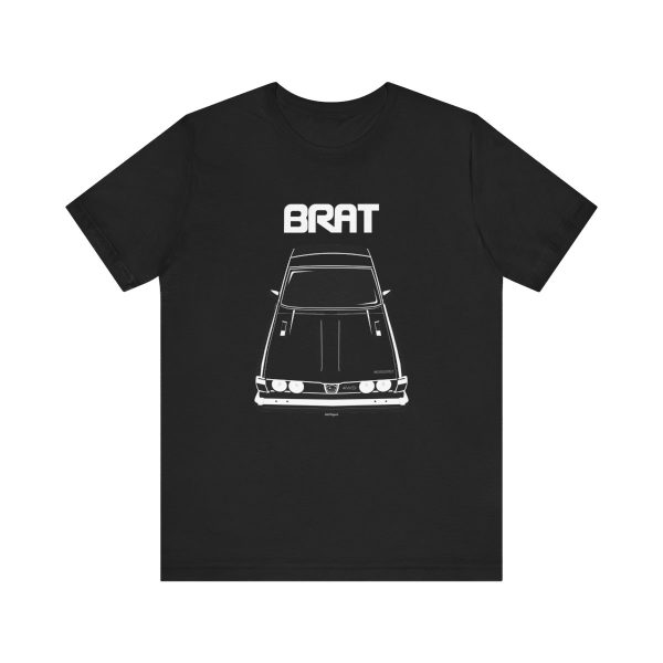 Subaru Brat GL 1979-1982 T-shirt Black by Auto Art Apparel