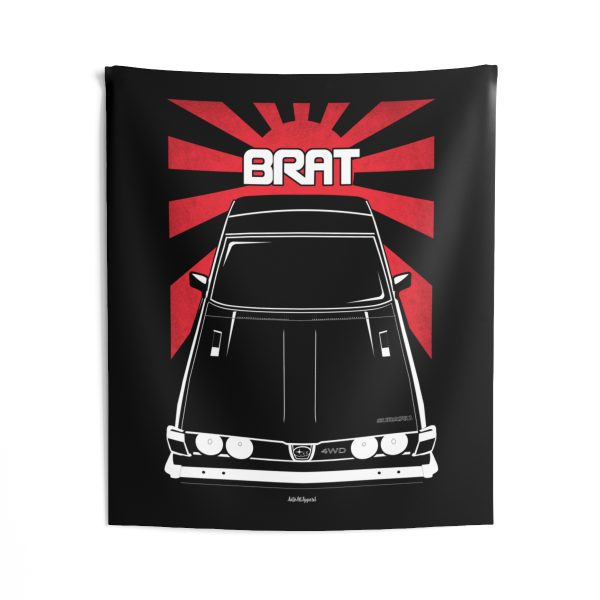 Subaru Brat GL 1979-1982 Tapestry - JDM Wall Art 50 x 60 inch by Auto Art Apparel