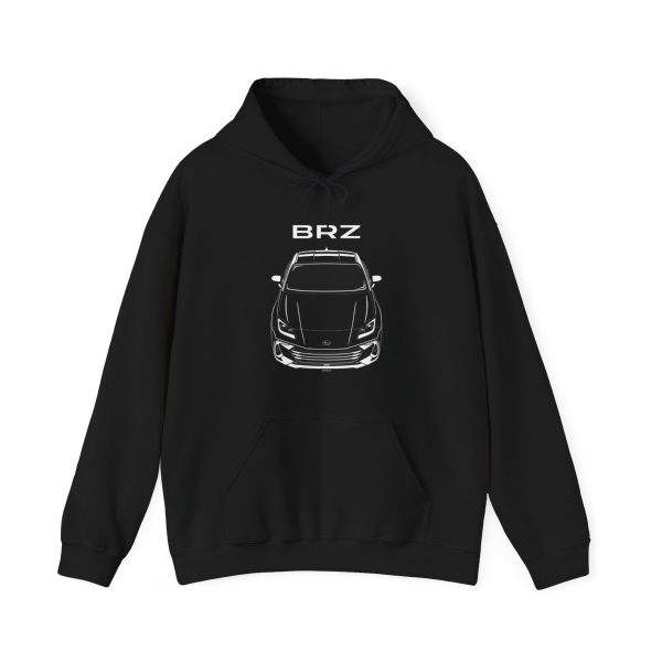 Subaru BRZ 2022-2024 Hoodie Black by Auto Art Apparel