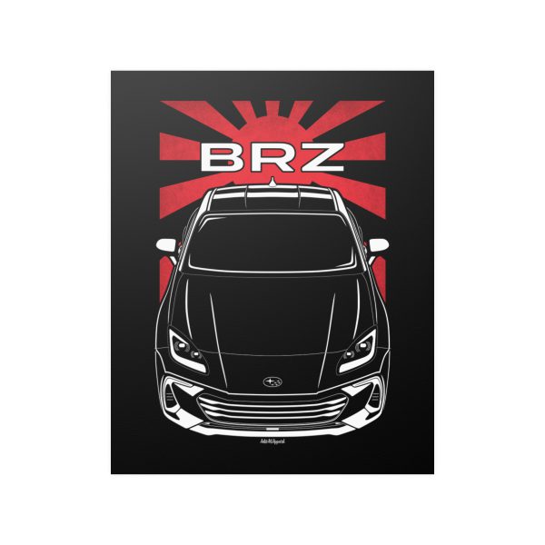 Subaru BRZ 2022-2024 Poster - JDM Print 16 x 20 inch by Auto Art Apparel