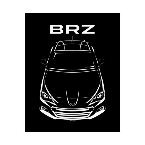 Subaru BRZ Poster 16 x 20 inch by Auto Art Apparel