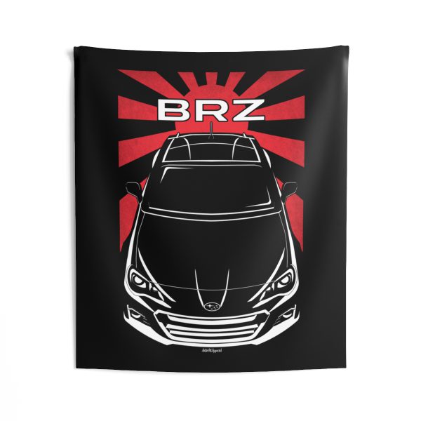 Subaru BRZ Tapestry - JDM Wall Art 50 x 60 inch by Auto Art Apparel