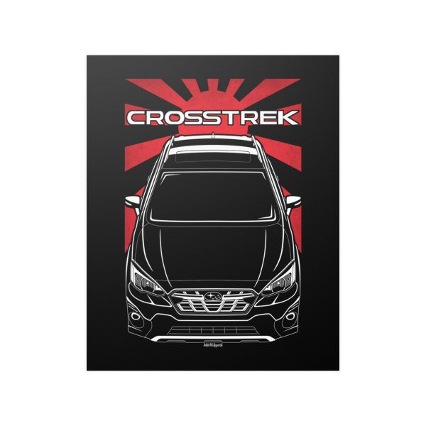 Subaru Crosstrek 2021-2023 Poster - JDM Print 16 x 20 inch by Auto Art Apparel
