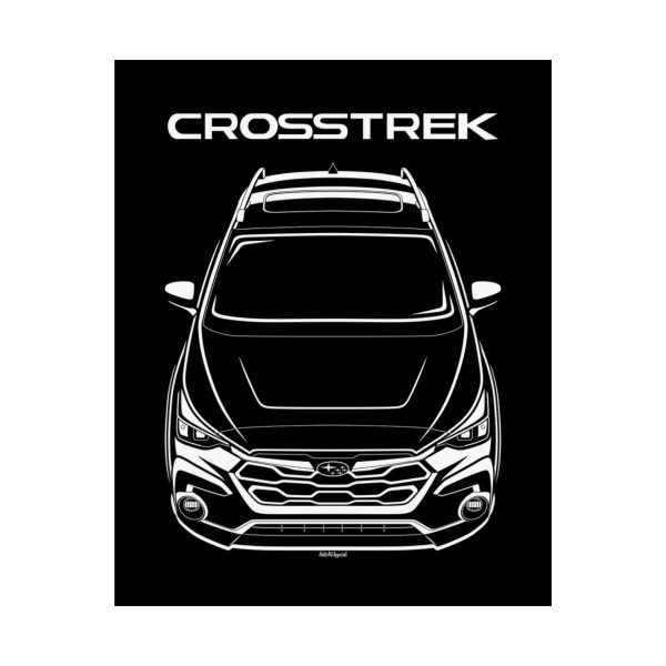 Subaru Crosstrek 2024 Poster 16 x 20 inch by Auto Art Apparel